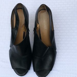 Nine West Black  Ankle Boots